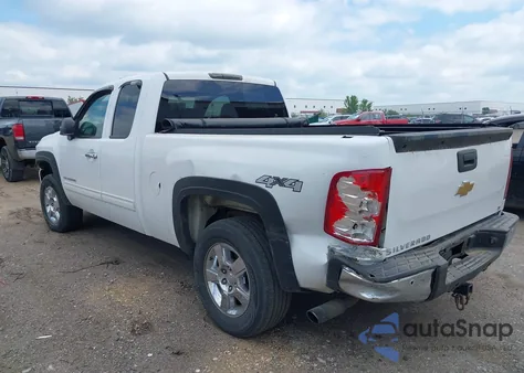 2011 Chevrolet Silverado 1500 Lt из США, поврежденный, VIN 1GCRKSE32BZ217998